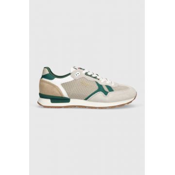 Pepe Jeans sneakers PMS40004 culoarea bej, BRIT RETRO M