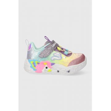 Skechers sneakers pentru copii UNICORN CHARMER TWILIGHT DREAM