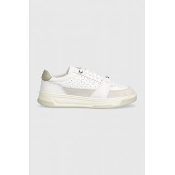 BOSS sneakers din piele Baltimore culoarea alb, 50517252