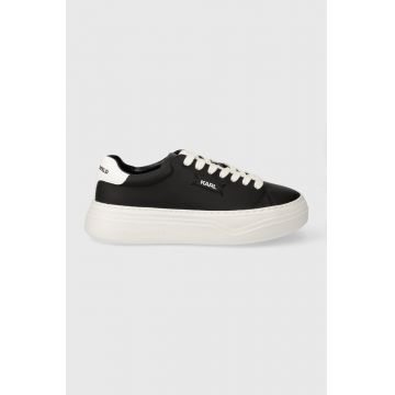 Karl Lagerfeld sneakers KONVERT culoarea negru, KL63420