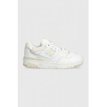 New Balance sneakers pentru copii PSB550BK culoarea bej