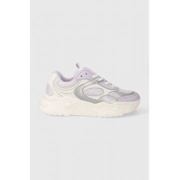 Tommy Jeans sneakers TJW CHUNKY RUNNER culoarea violet, EN0EN02492