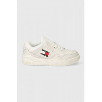 Tommy Jeans sneakers TJW NEW BASKET SNEAKER LC culoarea bej, EN0EN02524