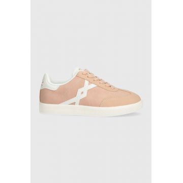 United Colors of Benetton sneakers pentru copii culoarea roz