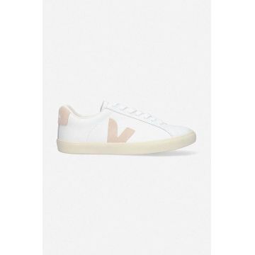 Veja sneakers din piele Esplar culoarea: alb EO0202335A