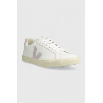 Veja sneakers din piele Esplar Logo culoarea alb, EO0203511 Veja sneakers din piele Esplar Logo culoarea alb, EO0203511