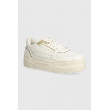 EA7 Emporio Armani sneakers culoarea bej