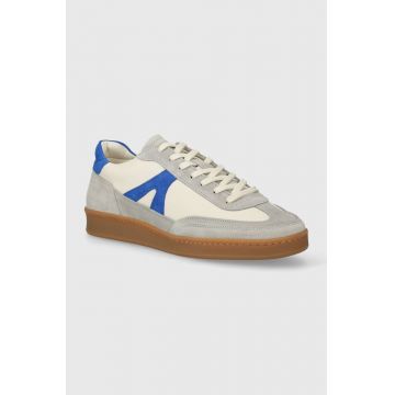 GARMENT PROJECT sneakers din piele intoarsă Liga culoarea gri GPF2542