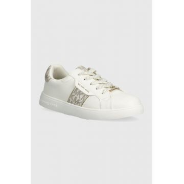 Michael Kors sneakers pentru copii culoarea alb