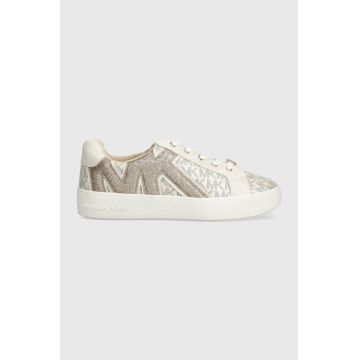 Michael Kors sneakers pentru copii culoarea auriu