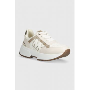 Michael Kors sneakers pentru copii culoarea bej
