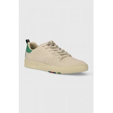 PS Paul Smith adidași din nubuc Cosmo culoarea bej