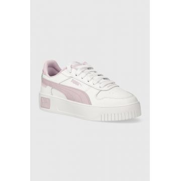 Puma sneakers pentru copii Carina Street Jr culoarea alb