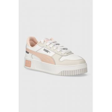Puma sneakers pentru copii Carina Street Jr culoarea alb