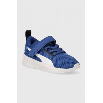 Puma sneakers pentru copii Flyer Runner V Inf culoarea albastru marin