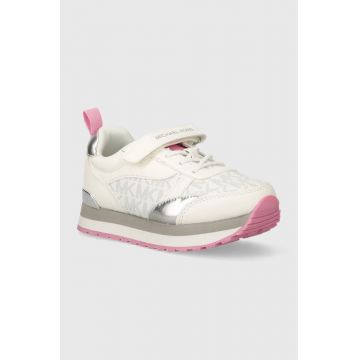 Michael Kors sneakers pentru copii culoarea alb