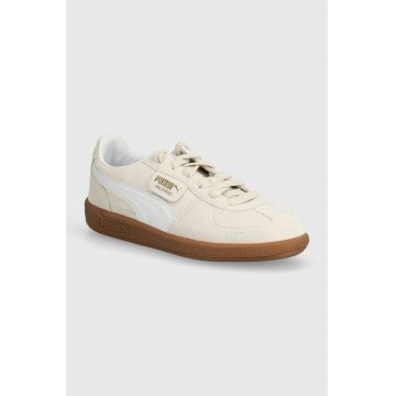 Puma sneakers din piele intoarsă Palermo Cobalt Glaze culoarea bej, 396463