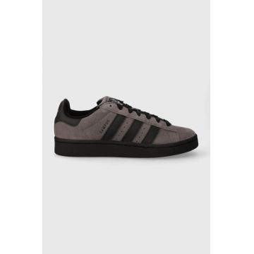 adidas Originals sneakers din piele întoarsă Campus 00s culoarea gri, IF8770