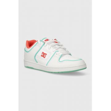 DC sneakers Manteca culoarea alb, ADYS100767