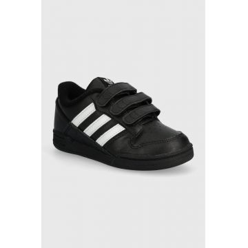 adidas Originals teniși din piele copii culoarea negru