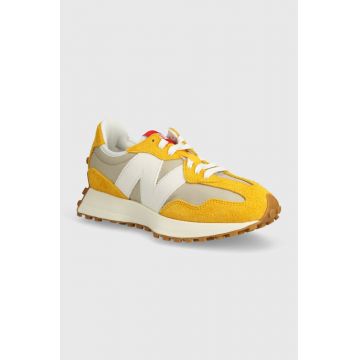 New Balance sneakers 327 culoarea galben, U327SB