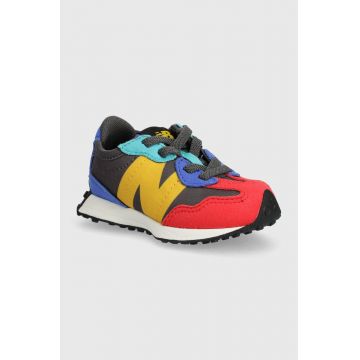New Balance sneakers pentru copii 327 culoarea gri