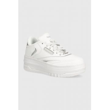 Reebok Classic teniși din piele copii Club C culoarea alb, 100075123