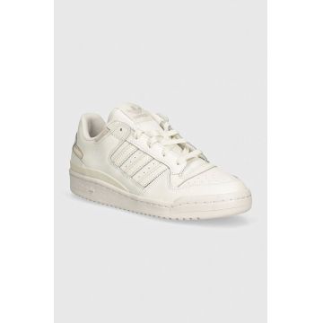 adidas Originals sneakers din piele Forum Low culoarea alb, IH7828