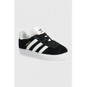 adidas Originals sneakers pentru copii GAZELLE CF EL culoarea negru, IH0338