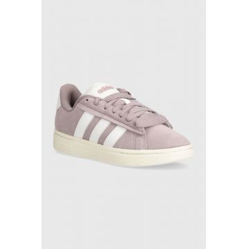 adidas sneakers Grand Court Alpha culoarea violet, IH3848