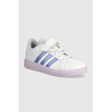 adidas sneakers pentru copii GRAND COURT 2.0 EL C culoarea alb, IE3856