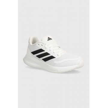 adidas sneakers pentru copii RUNFALCON 5 culoarea alb, IE8593
