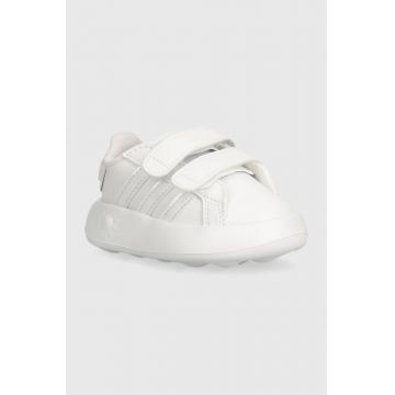 adidas sneakers pentru copii STAR WARS Grand Court CF culoarea alb, IH7578