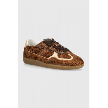Alohas sneakers din piele intoarsă Tb.490 culoarea maro, S100707-02