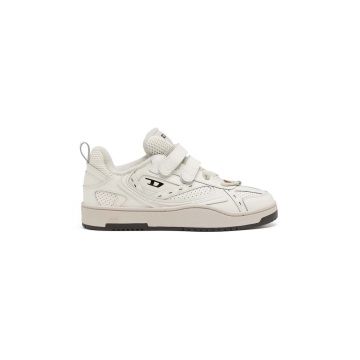 Diesel sneakers din piele S-Ukiyo Skt culoarea alb, Y03407-P6903-T1001