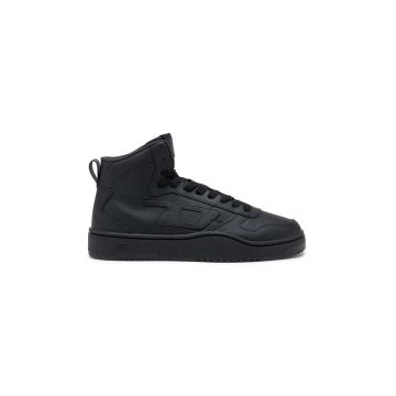Diesel sneakers din piele S-Ukiyo V2 Mid culoarea negru, Y03364-P5576-T8013