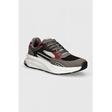 EA7 Emporio Armani sneakers culoarea gri, XK382.X8X178
