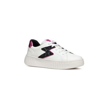 Geox sneakers pentru copii Mikiroshi culoarea roz