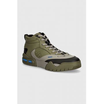 HUGO sneakers Kedge culoarea verde, 50523969