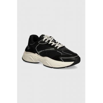 Karl Lagerfeld sneakers KOMET culoarea negru, KL65624