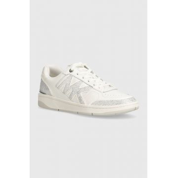 MICHAEL Michael Kors sneakers Rebel culoarea alb, 43T4RBFS2D 085