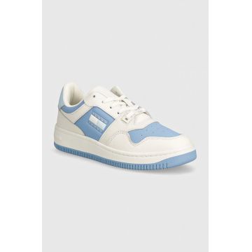 Tommy Jeans sneakers din piele TJW RETRO BASKET TONAL LOGO EN0EN02571
