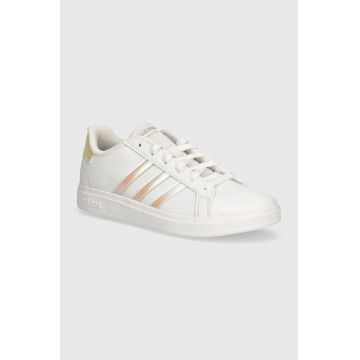 adidas sneakers pentru copii GRAND COURT 2.0 culoarea alb, GY2326