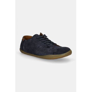 Camper sneakers din piele intoarsă Peu Cami culoarea albastru marin, 17665-294
