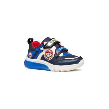 Geox sneakers pentru copii CIBERDRON culoarea albastru marin, J46LBI.054FU