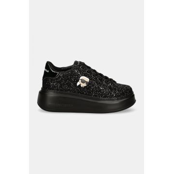 Karl Lagerfeld sneakers ANAKAPRI culoarea negru, KL63531N