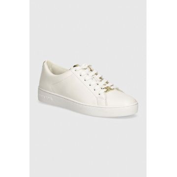 MICHAEL Michael Kors sneakers din piele Keaton culoarea alb, 43S4KTFS1L 740