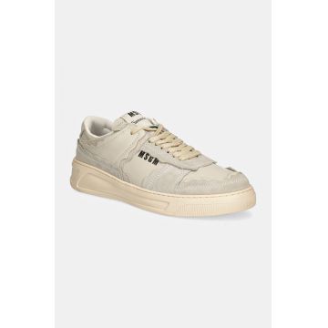 MSGM sneakers din piele culoarea gri, 3740MS172 915
