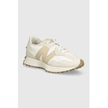 New Balance sneakers 327 culoarea bej, WS327KG