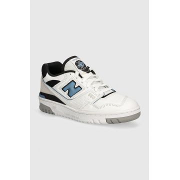 New Balance sneakers 550 culoarea alb, BB550ESF